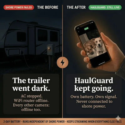 HaulGuard™ — The RV Pet Camera